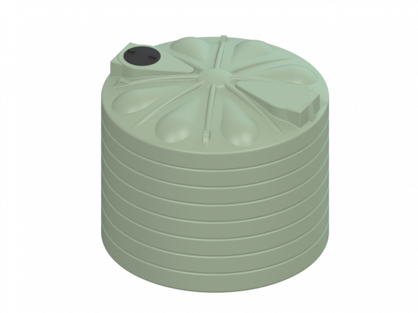 31000L water tank - mist green